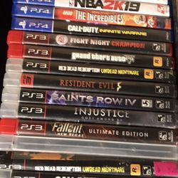 PlayStation 3,4,5 Games With PlayStation 3 Game Console 