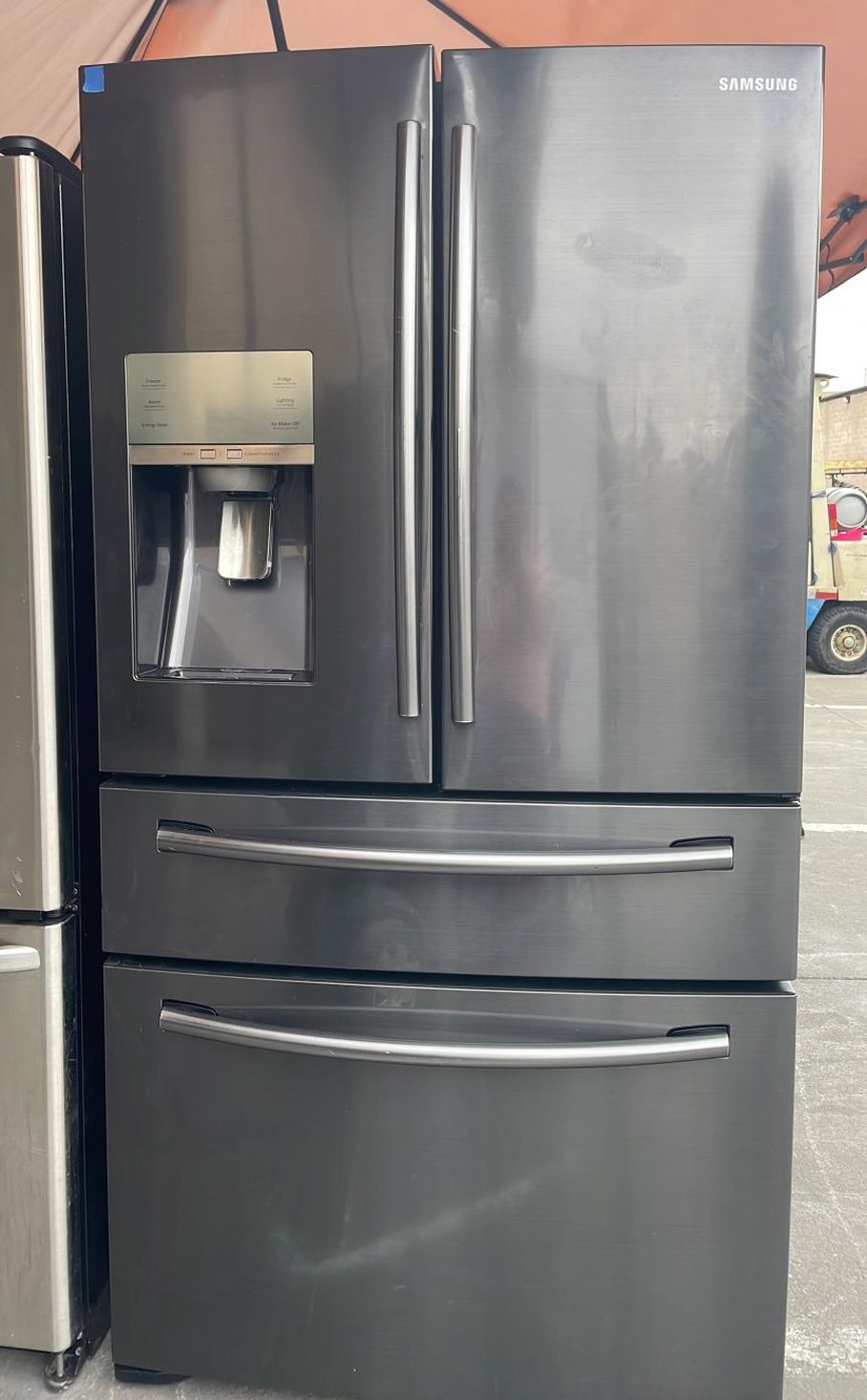 Samsung 4-Door Black Refrigerator