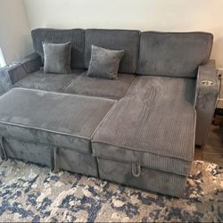 ✅️✅️Convertible Sectional W/ Cup Holder & W/ USB Port✅️