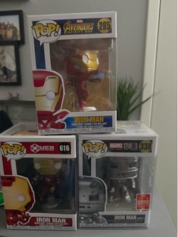 Ironman Funko Pops