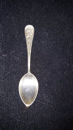 Sterling silver spoon very old