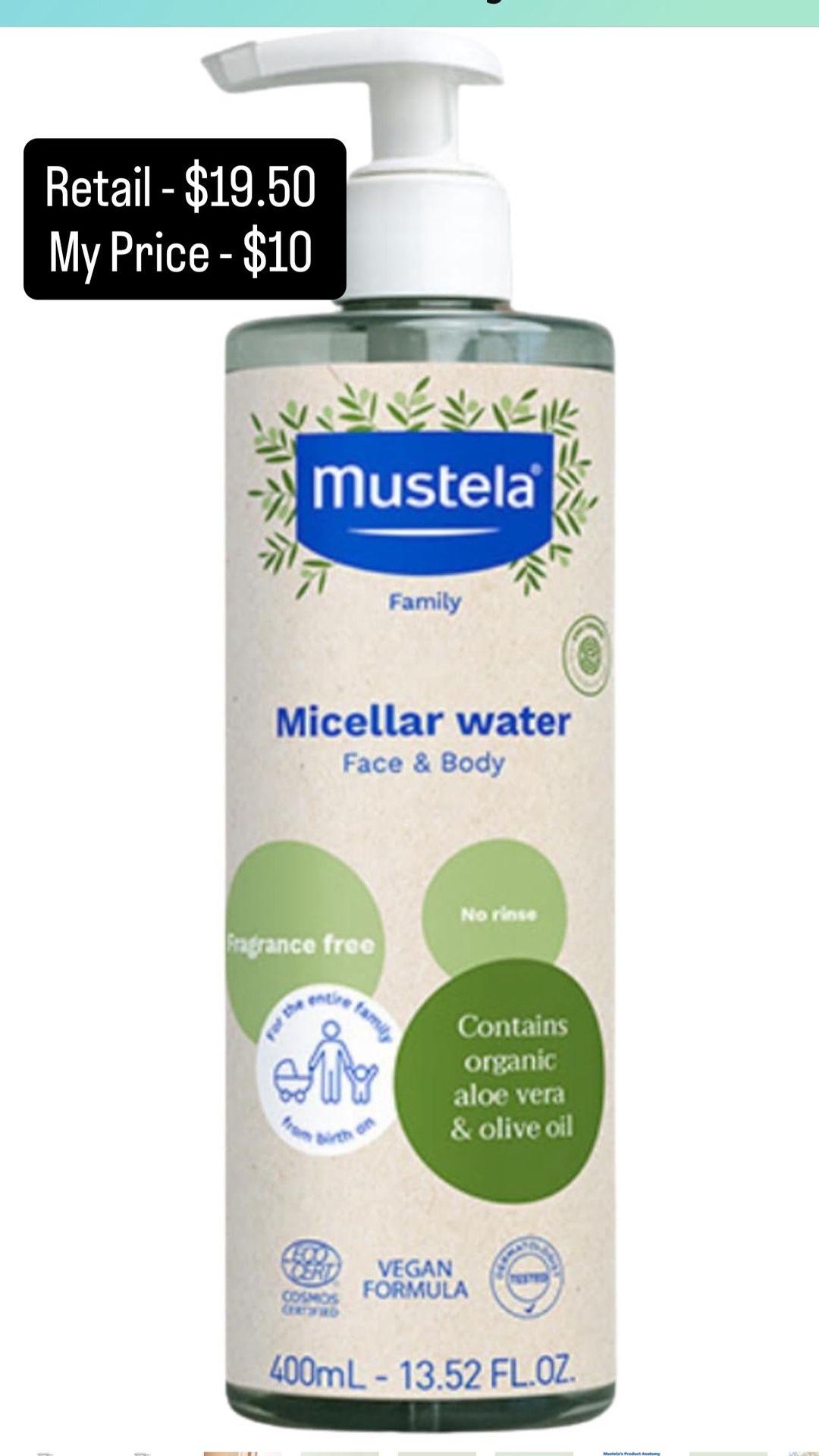 Mustela Micellar Water