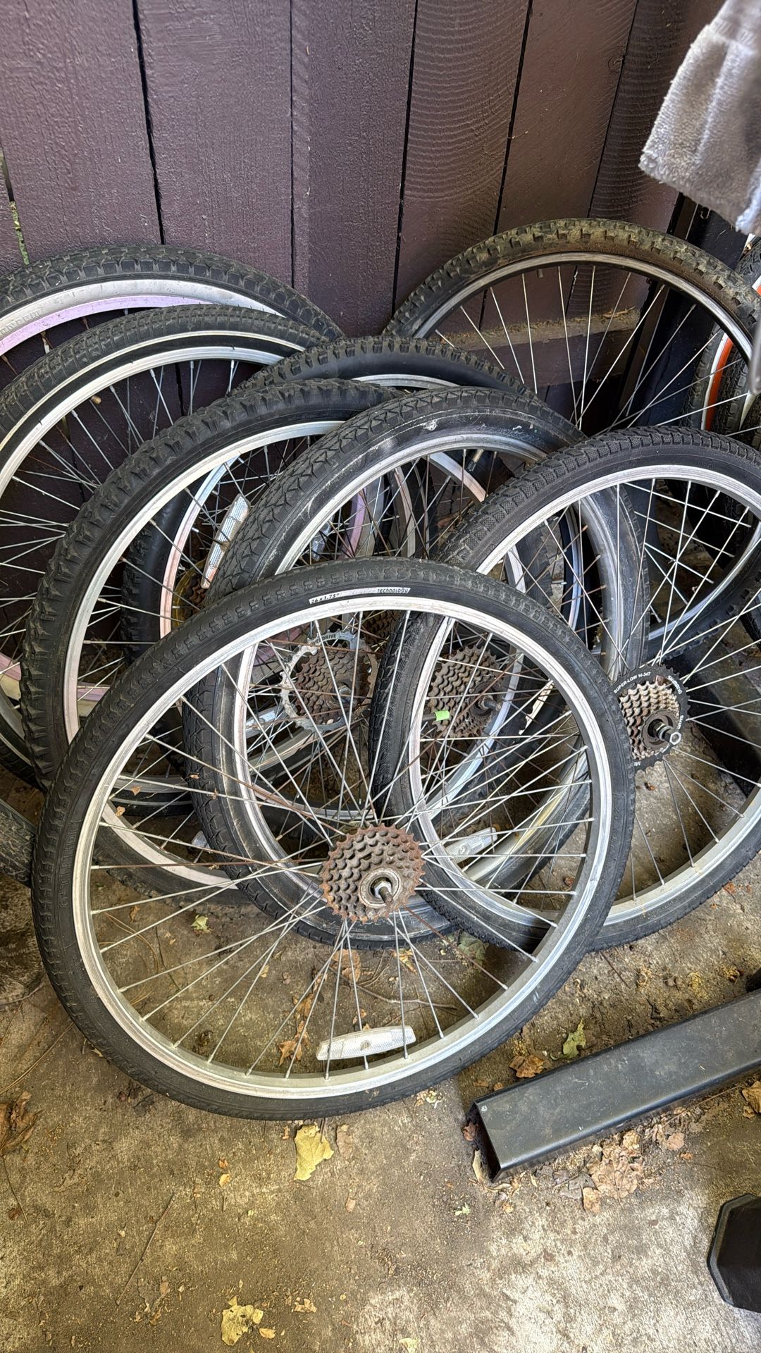 26 inch back rims no tires