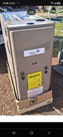 New Johnson controls  tm9v040a10mp12cb 2.5 ton gas furnce