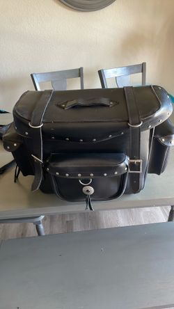 Biker bag faux leather
