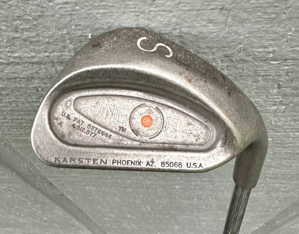 PING Eye 2 Sand Wedge Orange Dot Golf Club 37" Original Grip