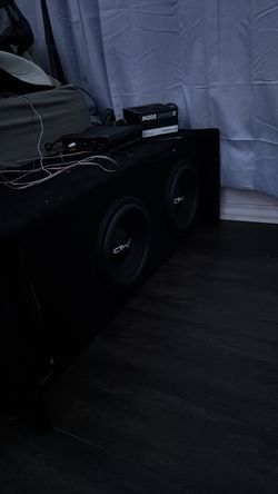 Ten inch subs with amp