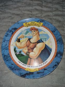 1997 Disney McDonalds Hercules 9.5" Collectors Melamine Plate #2
