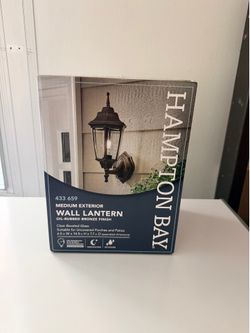 Hampton Bay Medium Exterior Wall Lantern