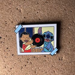 2024 Disney Lilo and Stitch Record Music Picture Album Mystery Trading Pin
