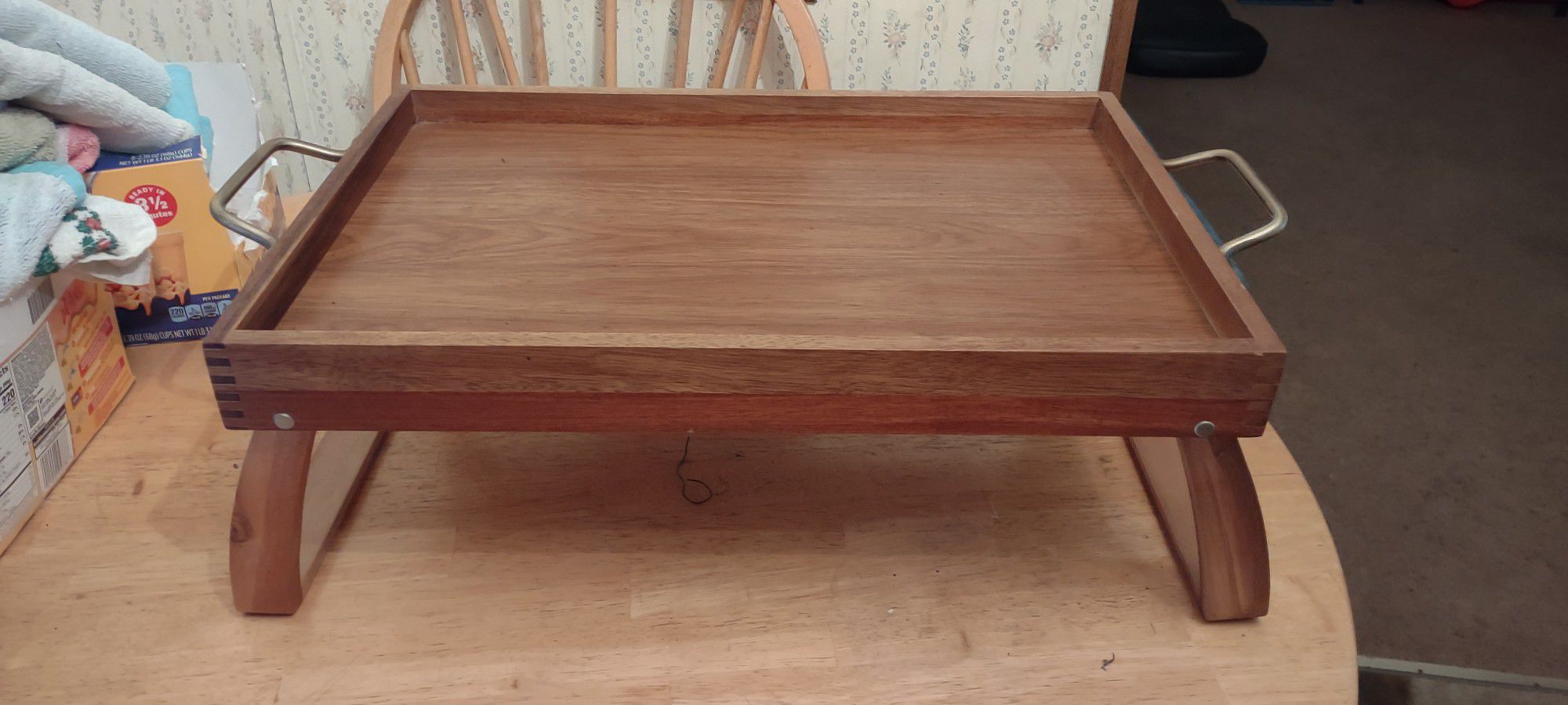 Acacia Bed Tray 23x15x8in - Threshold™

