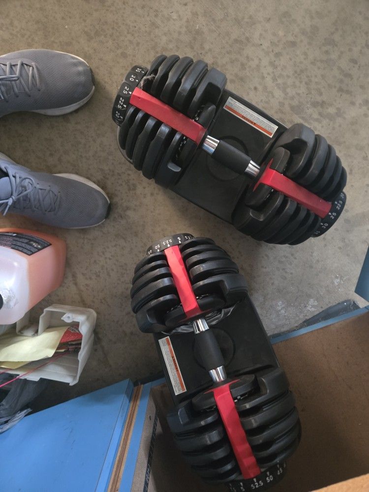 Adjustable Dumbells