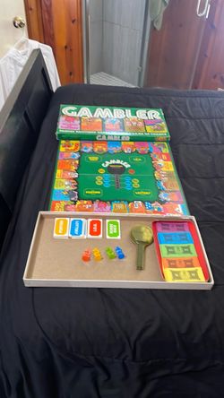 Gambler Board Game by Parker Brothers