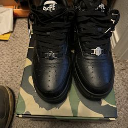 Bape Triple black Size 10