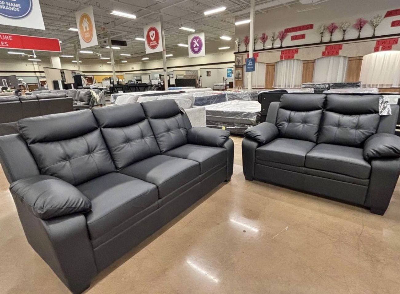 Sofa & Loveseat Set — now just $698 (limited time only)!