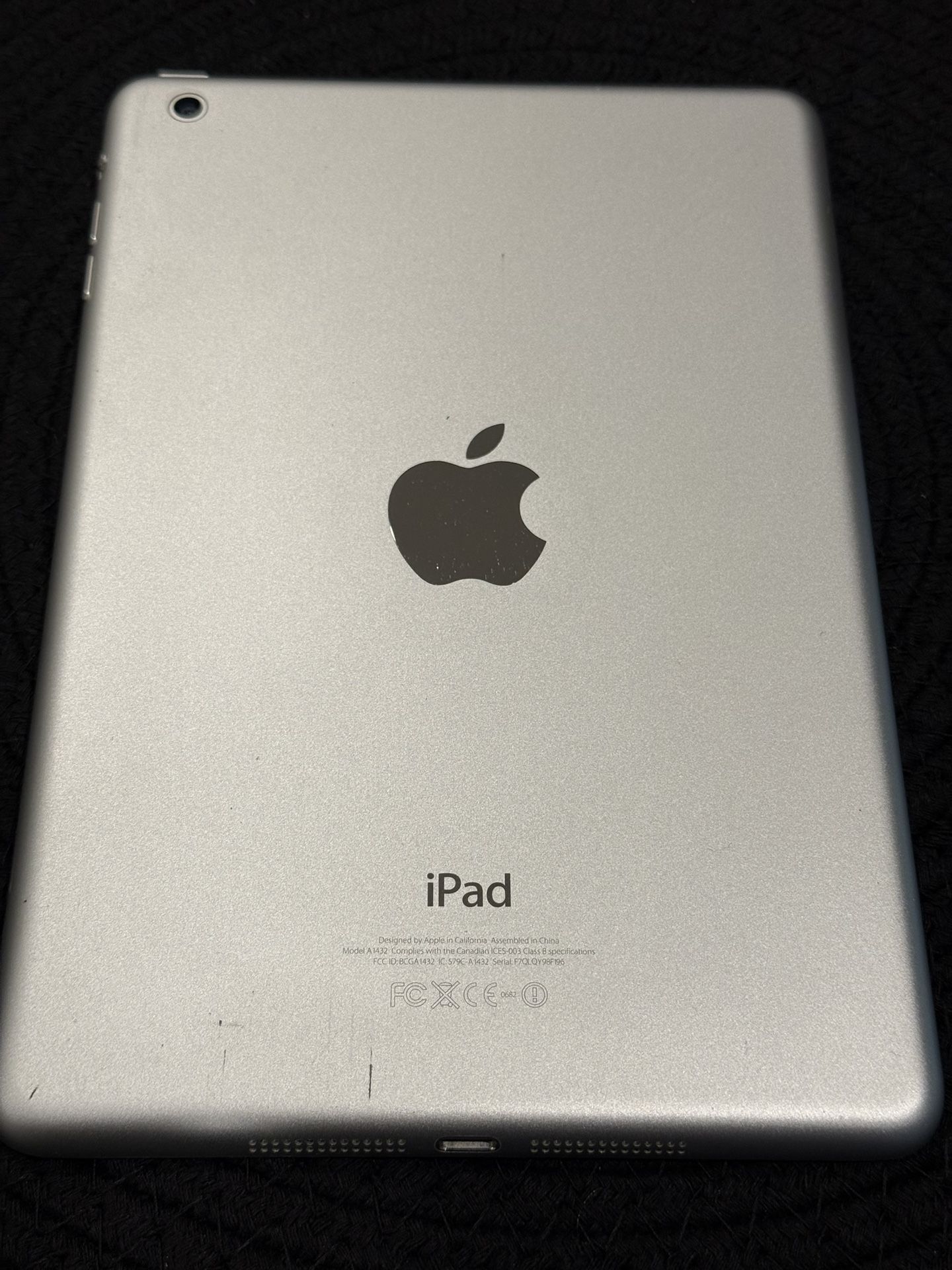 iPad Mini (forgot password) $40
