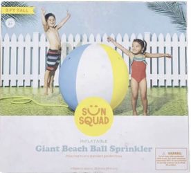 Jumbo Giant Beach Ball Inflatable Sprinklers