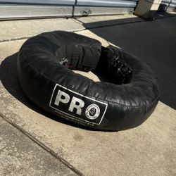 Punching Bag Uppercut Ring/Donut - Filled. for Heavy Punching Bags
