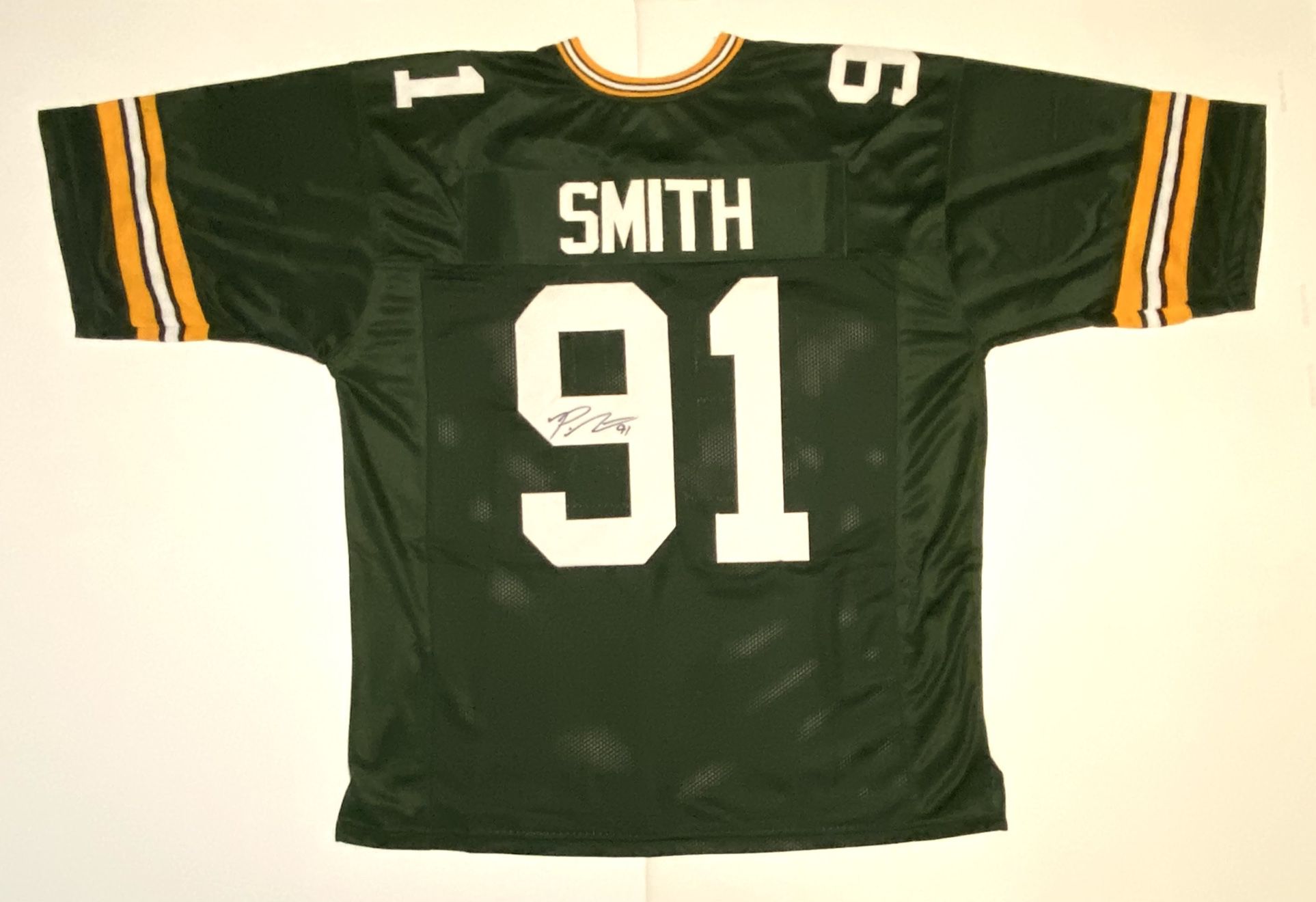 Preston Smith Signed Green Bay Packers Custom Jersey - XL READ LISTING
