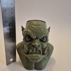 Angry Green Orc Succulent Planter 