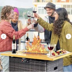 Fire pit table new in the box