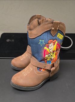 Toy story boots for toddler 6c