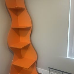 Corner Bookshelf