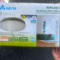 Delta Dual Fan Light Ventilation Fan For Bathroom 