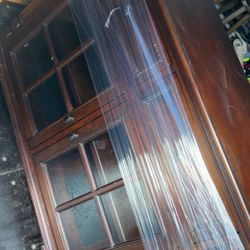 Cherry Wood Entertainment Center