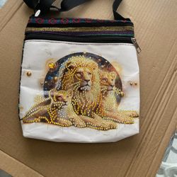 Crossbody Diamond Art Purse