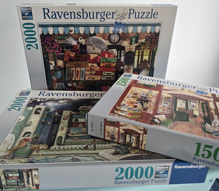 Ravensburger Jigsaw Puzzles Set Of 3
