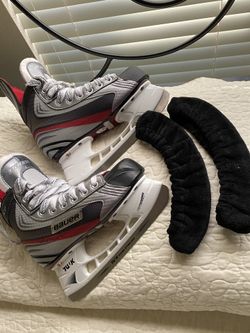 Ice Skates White And Gray