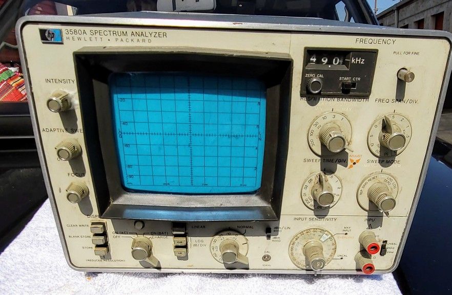 HP 3580A Spectrum Analyzer