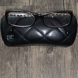 Chanel Eyeglasses 3221-Q c.714 Dark Havana/Gold Semi Cat Eye Italy 51[]15 135