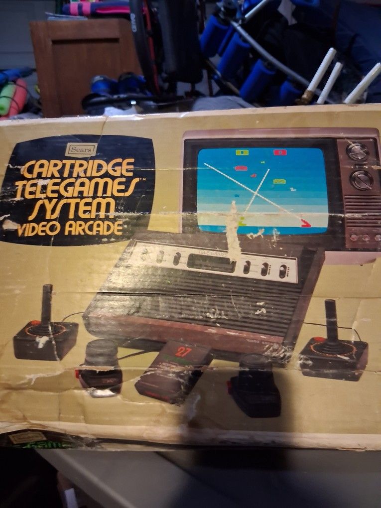 Sears Cartridge Telegames System Video Arcade