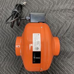 4” Inline Fan Grow Room