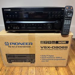 Pioneer VSX-D906S Audio/Video Stereo Receiver w/Remote