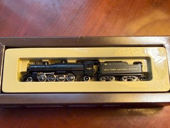 Marklin mini club 8808Z scale, New York Central steam locomotive and tender