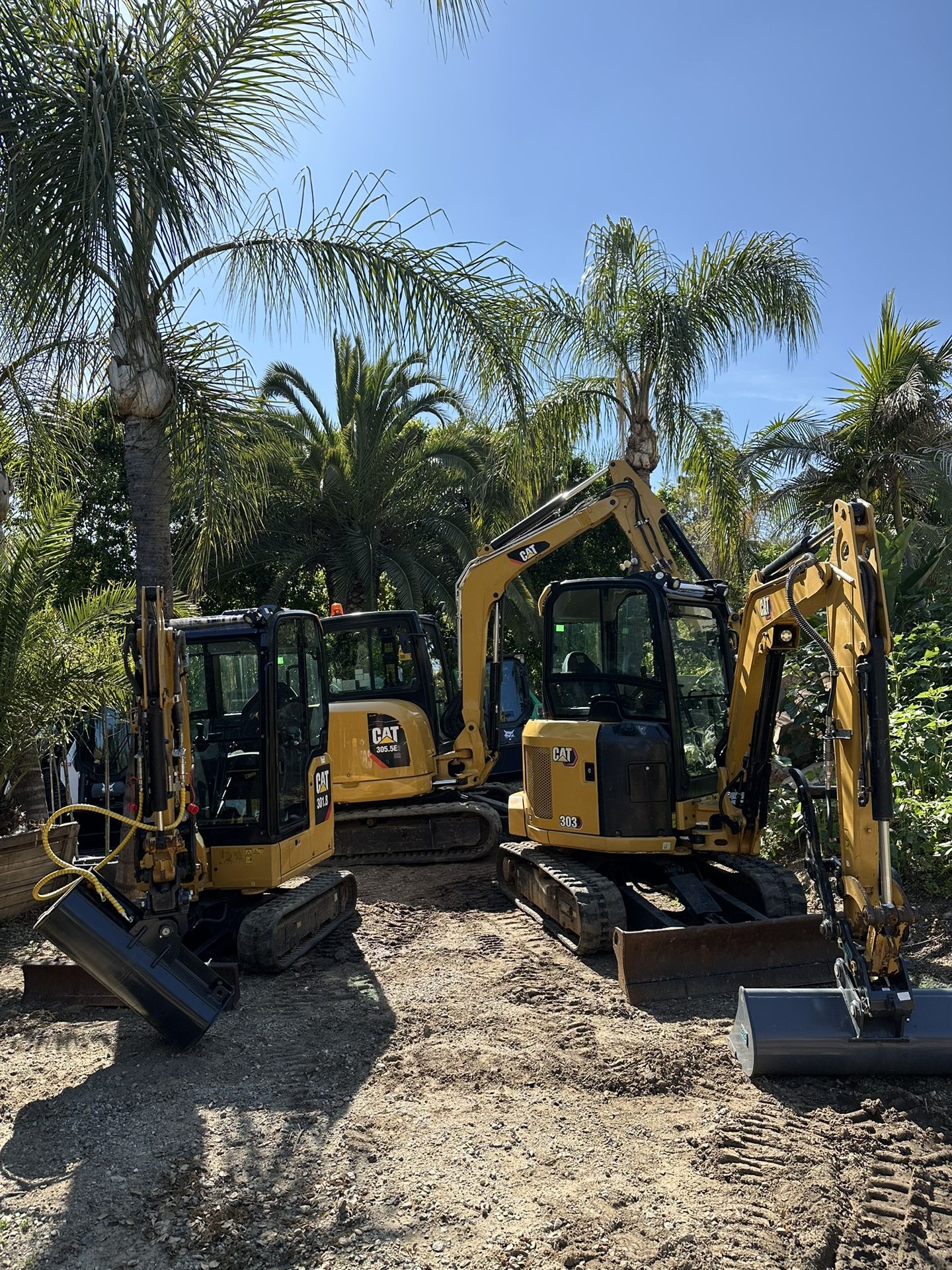 Caterpillar Mini Excavator Enclosed Cab