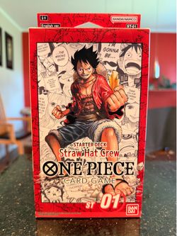 One Piece ST-01 Straw Hat Crew Starter Deck Sealed