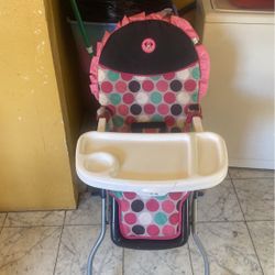 Minnie Mouse High Chair