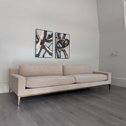 Restoration Hardware 10ft Italia Track Arm Sofa 