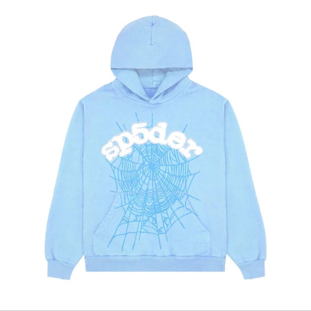 Skyblue Spider Hoodie