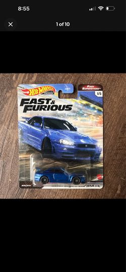 Hot Wheels Premium Fast & Furious Nissan Skyline GT‑R (BNR34)
