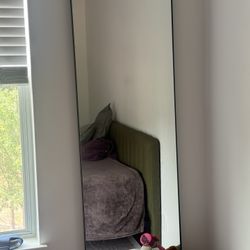 Heavy ! Floor Or Wall Mounted Mirror