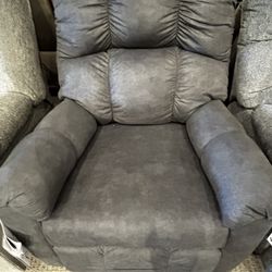 Gray Microfiber Rocker Recliner Sale