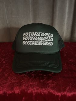 Future Weed Green Cannabis Trucker Hat, Brand New!