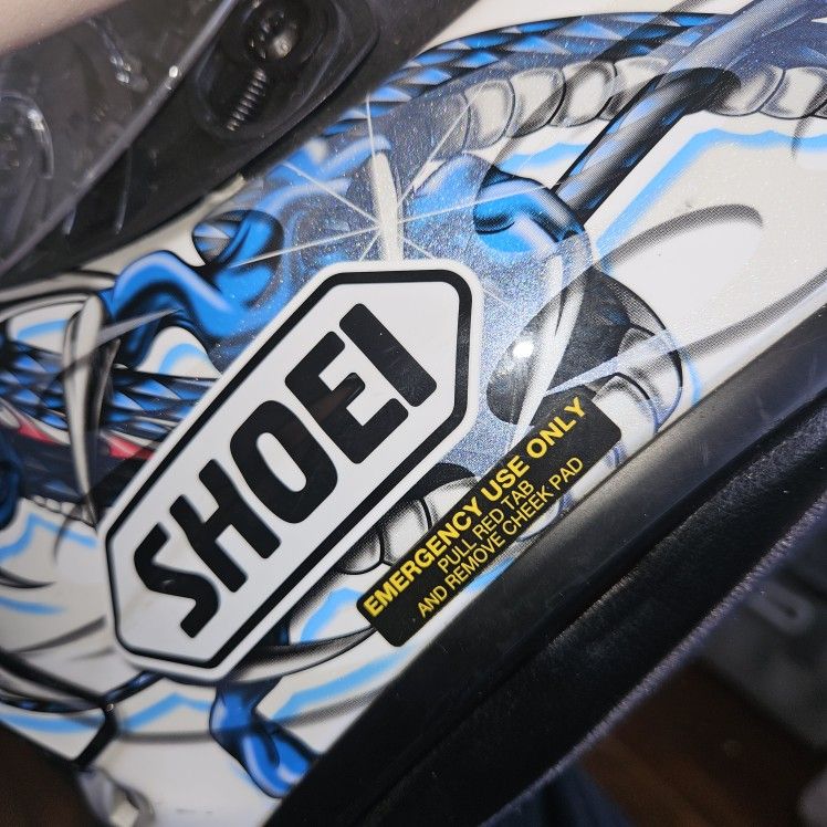 X-TWELVE Ryuichi Kiyonari replica model Helmet by SHOEI size:M