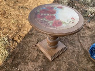 Vintage Handpainted Table