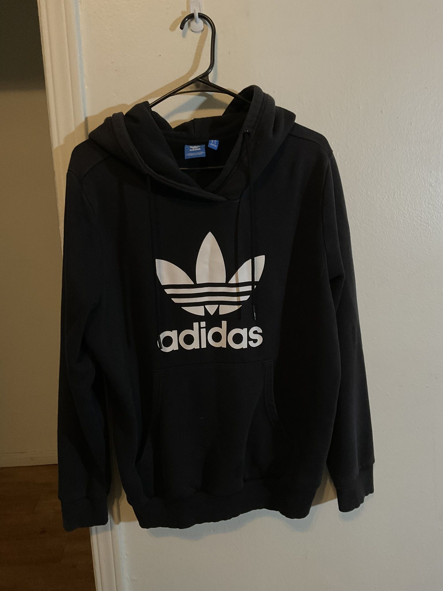 Original Black Adidas Hoodie